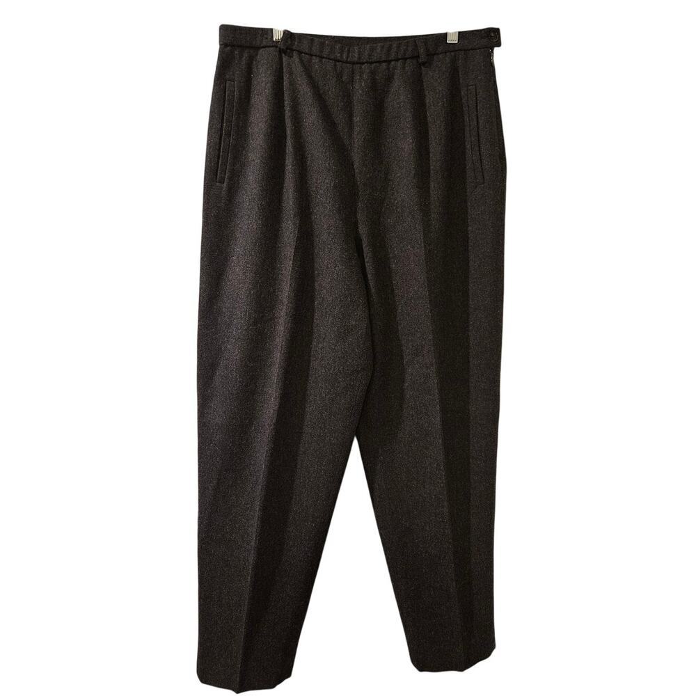 Pendleton Vintage 100% Virgin Wool Womens Trouser‎ Pants Gray Size 16